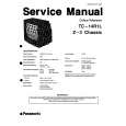 PANASONIC TC14R1L Manual de Servicio