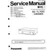 PANASONIC AGTL700E/B Manual de Servicio