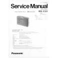 PANASONIC RQ-X20 Manual de Servicio