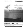 PANASONIC PVDV901 Manual de Usuario