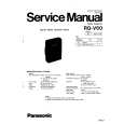 PANASONIC RQV60 Manual de Servicio