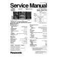 PANASONIC SACH74 Manual de Servicio