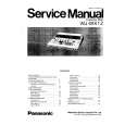 PANASONIC WJMX12 Manual de Servicio