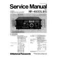 PANASONIC RF4800LBS Manual de Servicio
