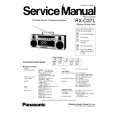PANASONIC RXC37L Manual de Servicio