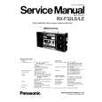 PANASONIC RXF32LS/LE Manual de Servicio