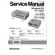 PANASONIC NV3000 Manual de Servicio