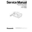 PANASONIC KXF850 Manual de Servicio
