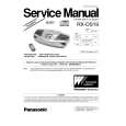 PANASONIC RXDS19 Manual de Servicio
