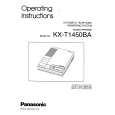 PANASONIC KX-T1450 Manual de Usuario
