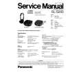 PANASONIC SLS200 Manual de Servicio