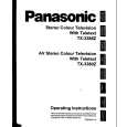 PANASONIC TX-3386Z Manual de Usuario