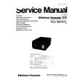 PANASONIC AGB640 Manual de Usuario