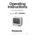 PANASONIC DT1300MS Manual de Usuario
