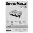 PANASONIC PV1270 Manual de Servicio