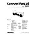 PANASONIC RXF80S Manual de Servicio