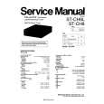 PANASONIC STCH9 Manual de Servicio