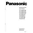 PANASONIC TX25V70T Manual de Usuario