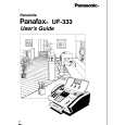 PANASONIC UF333 Manual de Usuario