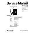 PANASONIC RXSA75 Manual de Servicio