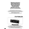 PANASONIC CQ-FX85 Manual de Usuario
