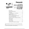 PANASONIC PTLC50E Manual de Usuario