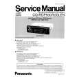 PANASONIC CQRDP920LEN Manual de Servicio