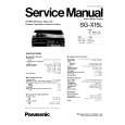 PANASONIC SGX15L Manual de Servicio