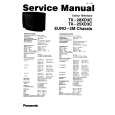 PANASONIC TX25XD3C Manual de Servicio