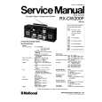 PANASONIC RXCW200F Manual de Servicio