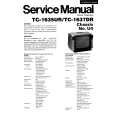 PANASONIC TC1637DR Manual de Servicio