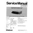 PANASONIC CR2518H Manual de Servicio