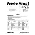 PANASONIC RXFW18L Manual de Servicio