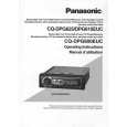 PANASONIC CQDPG600EUC Manual de Usuario