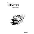 PANASONIC UF733 Manual de Usuario