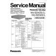PANASONIC NVSD320 Manual de Servicio