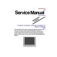 PANASONIC CT27E13G Manual de Servicio