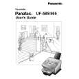 PANASONIC UF595 Manual de Usuario
