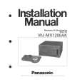 PANASONIC WJMX1200AK Manual de Usuario
