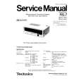 PANASONIC RS7 Manual de Servicio