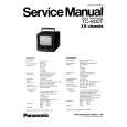 PANASONIC TC800T Manual de Servicio