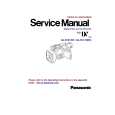 PANASONIC AG-DVX100E Manual de Servicio