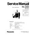 PANASONIC RQJA60 Manual de Servicio