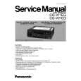 PANASONIC CQV21EG Manual de Servicio