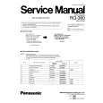 PANASONIC RQ-360 Manual de Servicio