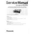PANASONIC CQRD15 Manual de Servicio