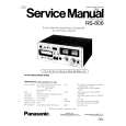 PANASONIC RS-808 Manual de Servicio