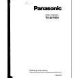 PANASONIC TX25V 50X Manual de Usuario