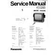 PANASONIC TCC20D Manual de Servicio