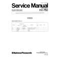 PANASONIC RXF80 Manual de Servicio